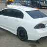 Козырек на заднее стекло для Honda Civic 4D (2006-2012) купить недорого с доставкой в Балахна