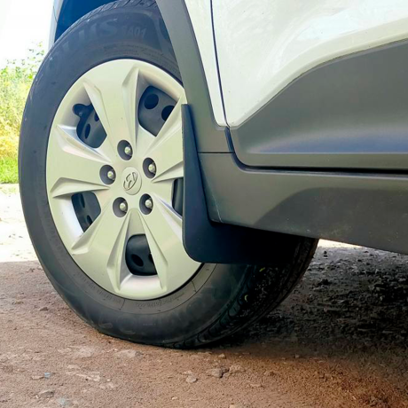 Брызговики ПЕРЕДНИЕ увеличенные (2 шт) HYUNDAI Creta 2016-2021 купить недорого с доставкой в Балахна