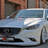 Сплиттер передний под стандартный бампер для Mazda 6 (2013-н.в.) купить недорого с доставкой в Балахна