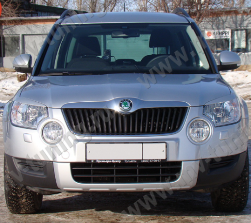 Накладки на фары (реснички) для Skoda Yeti (2009-2012) купить недорого с доставкой в Балахна