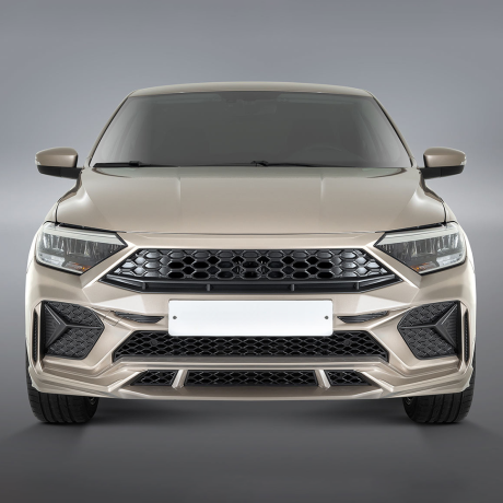 Бампер передний "REBOOT" для Volkswagen Polo (2020-н.в.) купить недорого с доставкой в Балахна