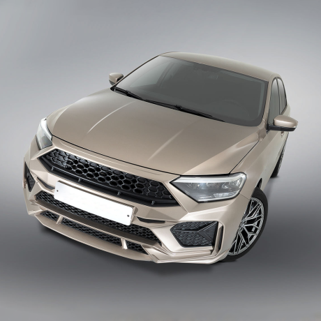 Бампер передний "REBOOT" для Volkswagen Polo (2020-н.в.) купить недорого с доставкой в Балахна
