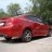Диффузор заднего бампера var №2 (текстурный пластик) для Hyundai Solaris (2010-2013)