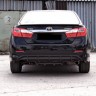 Диффузор заднего бампера var №1 (под окраску) для Toyota Camry XV50 (2012-2014) купить недорого с доставкой в Балахна