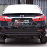 Диффузор заднего бампера var №1 (под окраску) для Toyota Camry XV50 (2012-2014) купить недорого с доставкой в Балахна