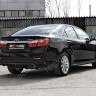 Диффузор заднего бампера var №2 (текстурный пластик) для Toyota Camry XV50 (2012-2014) купить недорого с доставкой в Балахна