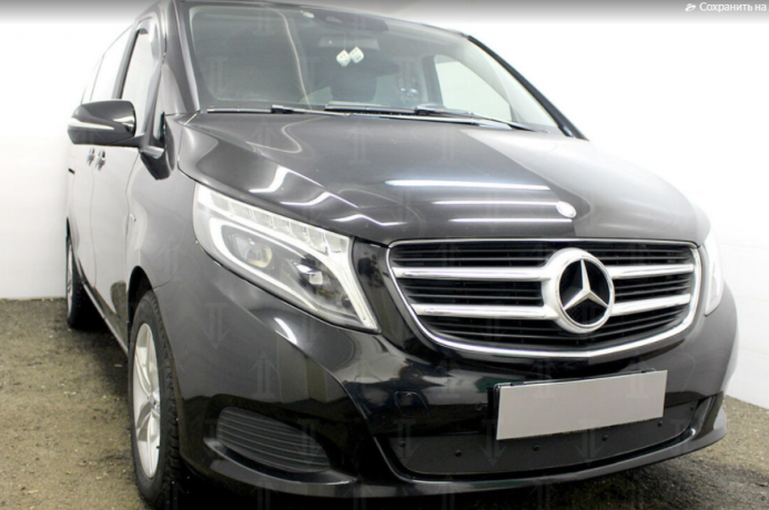 Зимняя защита радиатора "PREMIUM" Mercedes V-klass (2014-н.в.) купить недорого с доставкой в Балахна