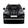 Защита переднего бампера одинарная d63мм (НПС) TOYOTA LAND CRUISER PRADO 150 (2017-н.в.) купить недорого с доставкой в Балахна