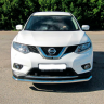 Защита переднего бампера одинарная d63мм (НПС) Nissan X-Trail (2015-н.в.) купить недорого с доставкой в Балахна