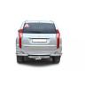 Защита заднего бампера «Уголки двойные» для Mitsubishi Pajero Sport (2017-н.в.)(Нерж. Сталь) купить недорого с доставкой в Балахна