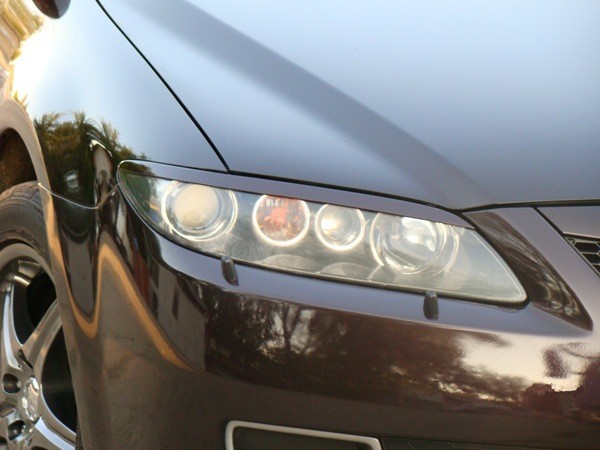 Накладки на фары (реснички) для Mazda 6 (2004-2008) купить недорого с доставкой в Балахна