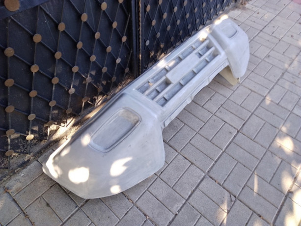 Силовой передний бампер стеклопластиковый на Mitsubishi Pajero III купить недорого с доставкой в Балахна