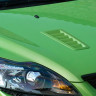 Жабры на капот в стиле "Focus RS" (текстурный пластик) для Ford Focus 2 (2004-2011) купить недорого с доставкой в Балахна