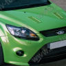 Жабры на капот в стиле "Focus RS" (текстурный пластик) для Ford Focus 2 (2004-2011) купить недорого с доставкой в Балахна