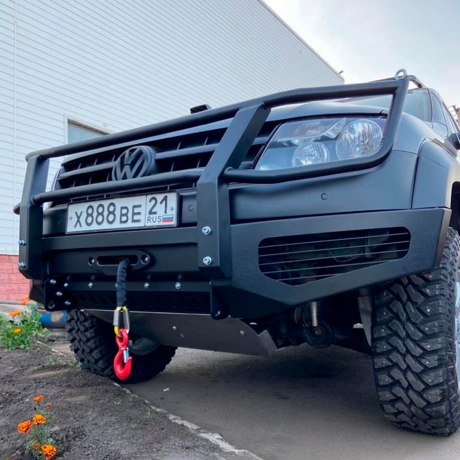 Защитные дуги для переднего бампера F-DESIGN для Volkswagen Amarok купить недорого с доставкой в Балахна