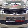 Защита радиатора "Standart" Chery Bonus, Very (2011-2016) чёрная купить недорого с доставкой в Балахна