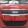 Защита радиатора "Standart" Chery M11 (2010-2016) чёрная купить недорого с доставкой в Балахна