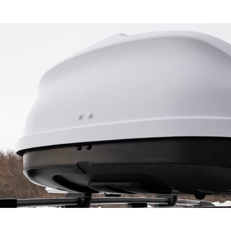 Бокс-багажник на крышу аэродинамический White "Turino Compact" купить недорого с доставкой в Балахна