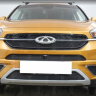 Защита радиатора "Standart" Chery Tiggo 7 (2016-2020) верх, чёрная купить недорого с доставкой в Балахна