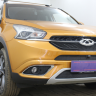 Защита радиатора "Standart" Chery Tiggo 7 (2016-2020) верх, чёрная купить недорого с доставкой в Балахна